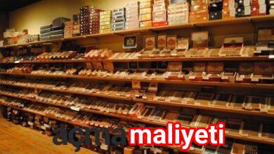 Tütüncü (Tobacco Shop) Dükkanı Açma Maliyeti