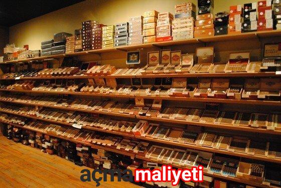 Tütüncü (Tobacco Shop) Dükkanı Açma Maliyeti