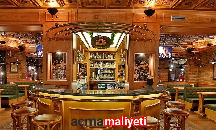 bar açma maliyetinde detaylar