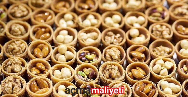 Kuruyemiş dükkanı açma maliyeti nedir